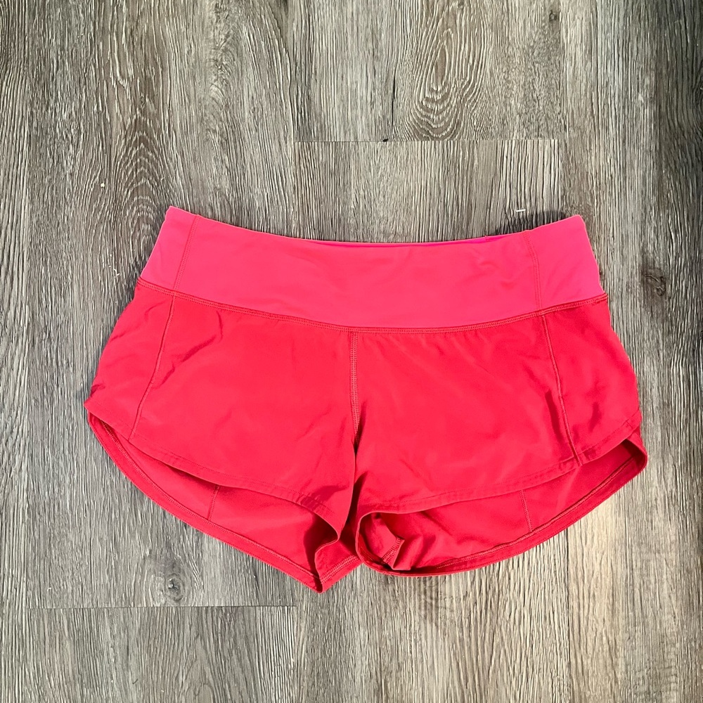 Lulu lemon Speed up low rise lined short 🌙